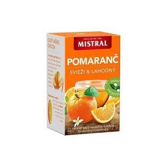 Herbata Mistral  Pomarańcza, saszetki 20x2g